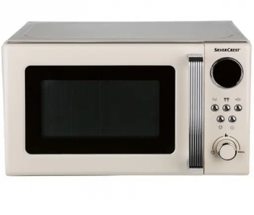 Мікрохвильова піч Silver Crest SMWC 700 B3 cream 700 Вт - фото 2