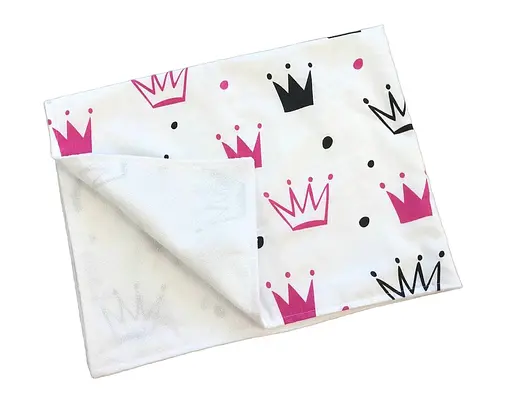 Непромокаемая пеленка Moontime "Короны малиновые" - фото 1