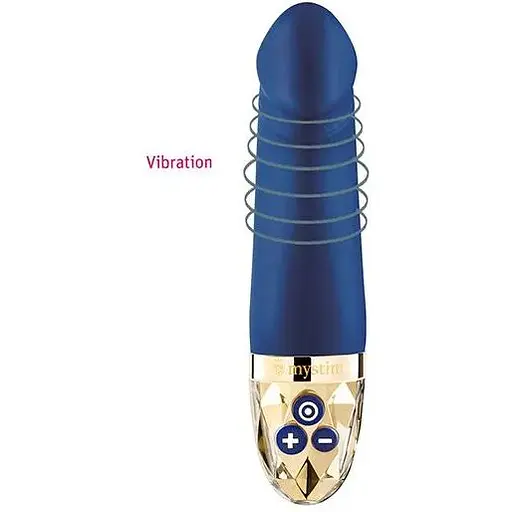 Вібратор Mystim Real Deal Neil Blue - фото 5