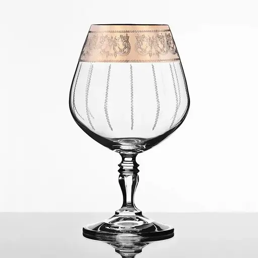 Набір келихів для бренді коньяку Lora Камена 380 мл 6 шт. NGC147SETBRANDY-D2 - фото 2