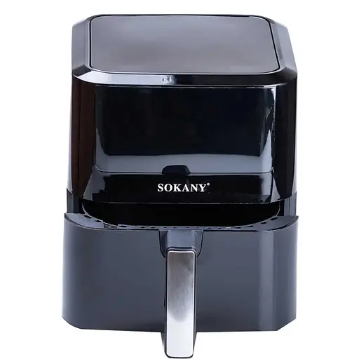 Аэрофритюрница безмасляная Sokany SK-8043 электрическая 8л с сенсорным управлением 2000Вт - фото 2