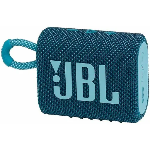 Портативная акустика JBL Go 3 Blue (JBLGO3BLU) - фото 2