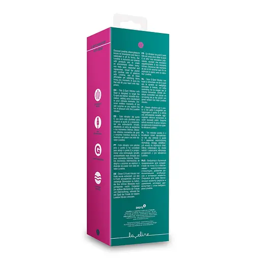 Вібратор Loveline G-Spot With Bead 21.6 см зелений - фото 4