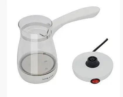 Турка электрическая Sokany YLW-607 500 мл 600 Вт - фото 2