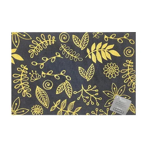 Килимок для сервірування Versailles VS-PM3045-37 Золотий візерунок чорний 45 х 30 см 10 шт. (136355)