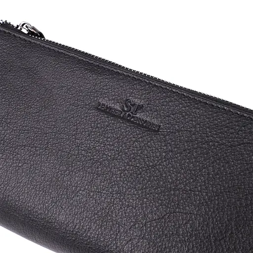 Кожаный кошелек на три отделения ST Leather 20.5х10.5х3 см acs0029687 - фото 7