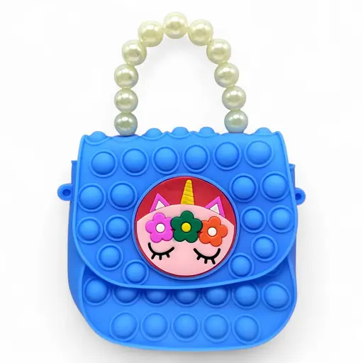 Сумочка Pop It, 1 відділення, 19 см, магнітна застібка, ланцюжок, C69405 - фото 3