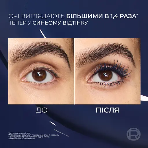 Туш для вій L’Oréal Paris Panorama Chromatic синя 9.9 мл - фото 6