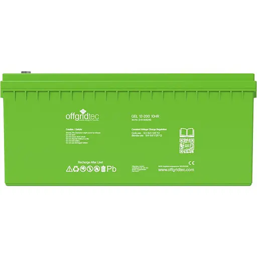 Аккумулятор Offgridtec GEL 12V 200 Ah C10 - фото 3