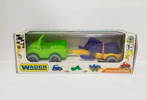 Kid Cars Sport авто з причепом 52600 Вид 2 - фото 3