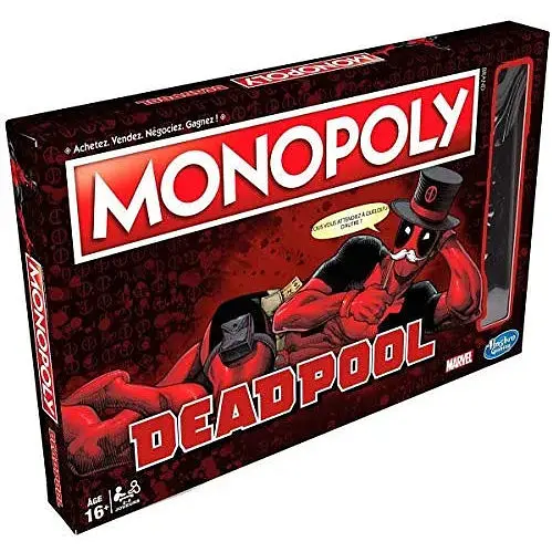 Настольная игра Hasbro Monopoly Deadpool DР M - фото 1