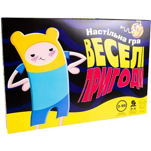 Настільна гра Strateg Веселі пригоди 30244 - фото 1