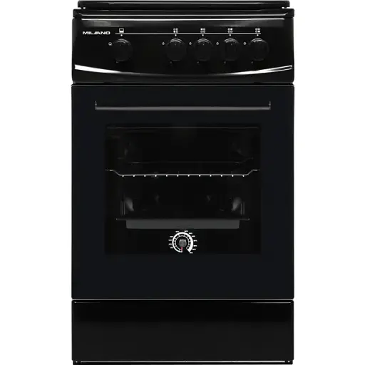 Плита газова Milano ML50 G1/01 чорна - фото 1