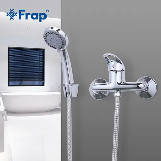 F2003 Змішувач для душу Ø40 Frap 1/10 Хром - фото 2