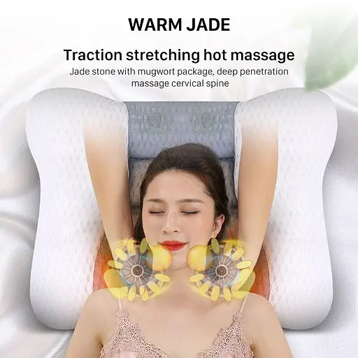 Массажер для шеи А-3 Массажная подушка (Серая) - фото 7