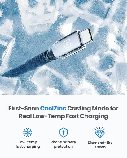 Кабель USB C із захистом від розривів INIU D7C (6,6 футів, 2 шт. в упаковці) - фото 5