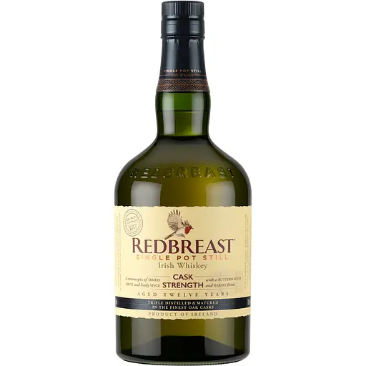Віскі Redbreast Cask Strength 12 Yo Single Pot Still Irish Whiskey в подарунковій упаковці 0.7 л