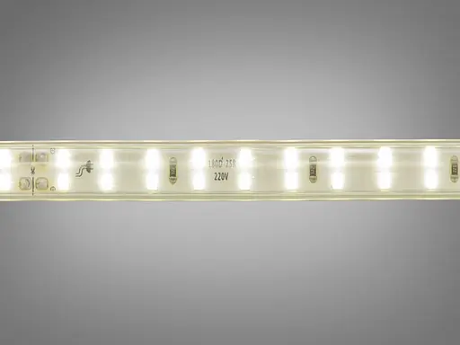 Світлодіодна стрічка 220в, 180 штм, герметична, 12мм, нейтральний - фото 3
