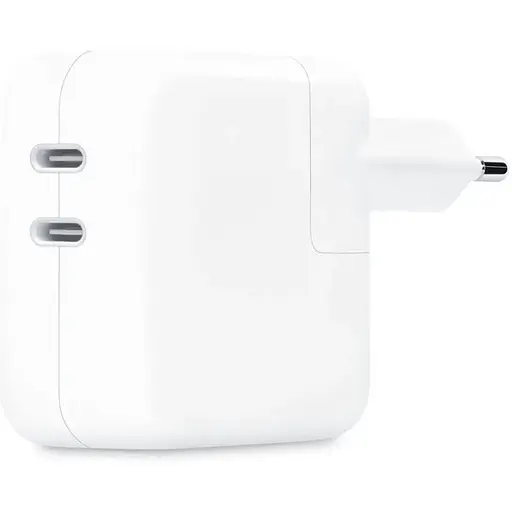 Зарядное устройство DK для Apple 35W Dual USB-C Port Compact Power Adapter (OEM) white