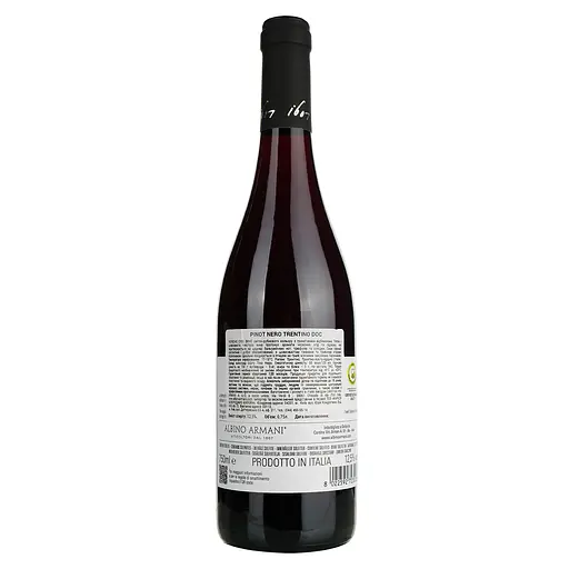 Вино Albino Armani Pinot Nero Trentino Santa Lucia DOC, красное, сухое, 12,5%, 0,75 л - фото 4