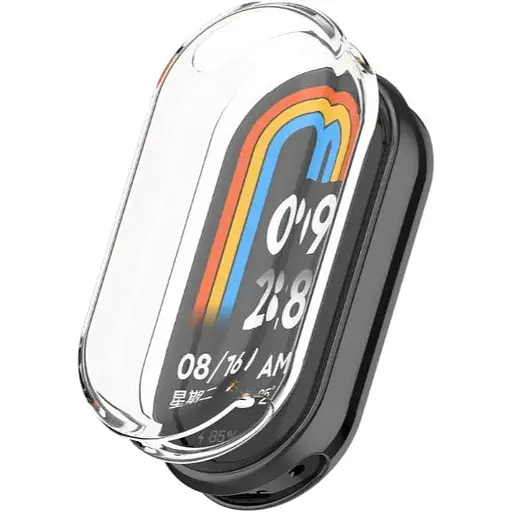 Чехол-накладка DK для Xiaomi Mi Smart Band 9 Silicone Face Case (clear)