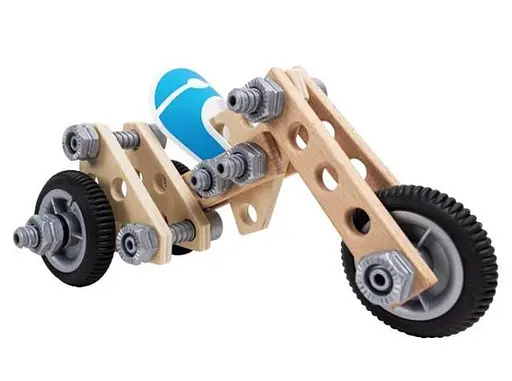 Конструктор Hape Мотоцикл 34 детали E3037 - фото 4