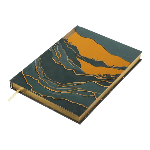 Щоденник недатований Buromax Filling поліграфічний A5 336 сторінок золотий (BM.20310-23) - фото 2