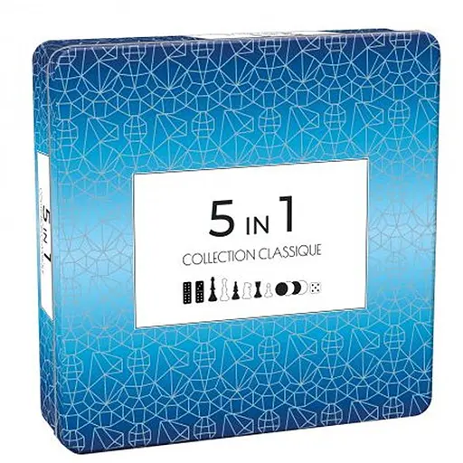 Настільна гра Tactic 5 в 1 (5 in 1) (14006) - фото 1