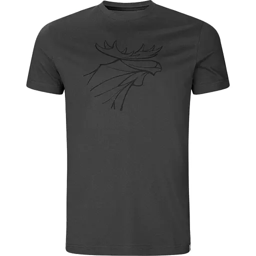 Футболка Harkila graphic t-shirt 2-pack 2XL Коричневий/темно-сірий