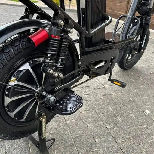 Электровелосипед E-scooter Monster Pro 18" 1000W 60V 26Ah и PAS-система - фото 7