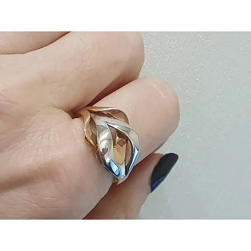 Золоте кільце Родинні коштовності. 111242 20,5 - фото 2