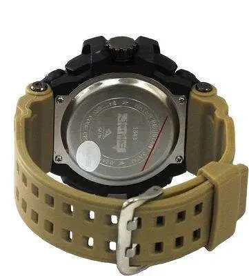 Чоловічий наручний годинник Skmei 1343 Halk Хакі - фото 2