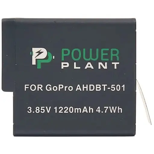 Акумулятор PowerPlant для GoPro AHDBT-501 1220mAh