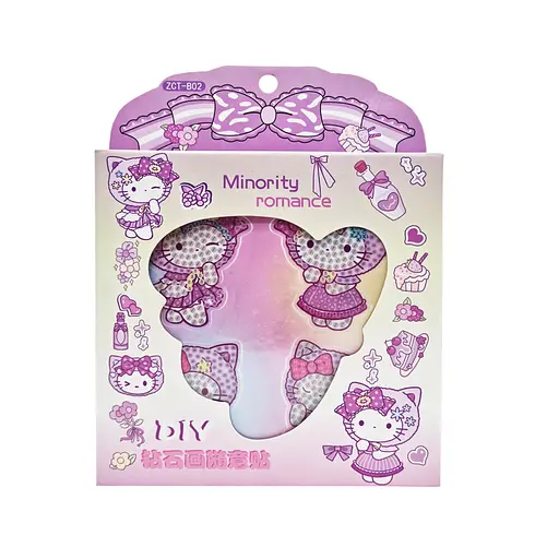 Детские алмазные наклейки ZCT-B02, 4 рисунка Вид 2