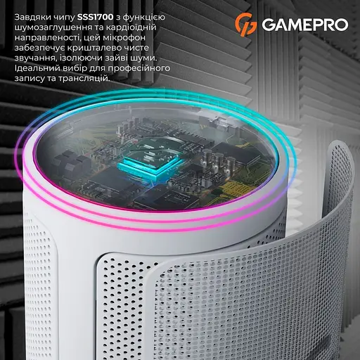 Мікрофон GamePro UGM105W White [126092] - фото 8