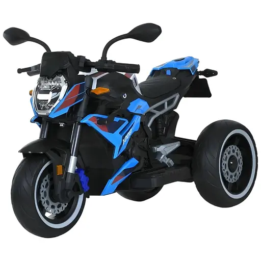 Электромобиль детский Bambi Мотоцикл M 6142EL-4 трехколесный 12V7AH свет музыка EVA