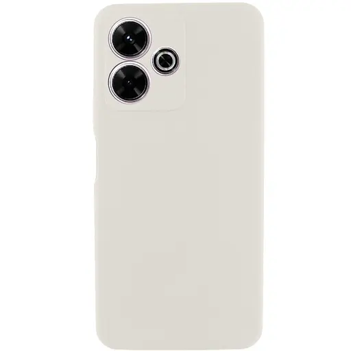 Чохол Lakshmi Silicone Cover Full Camera AAA для Xiaomi Redmi 13 4G/Poco M6 4G Білий/White
