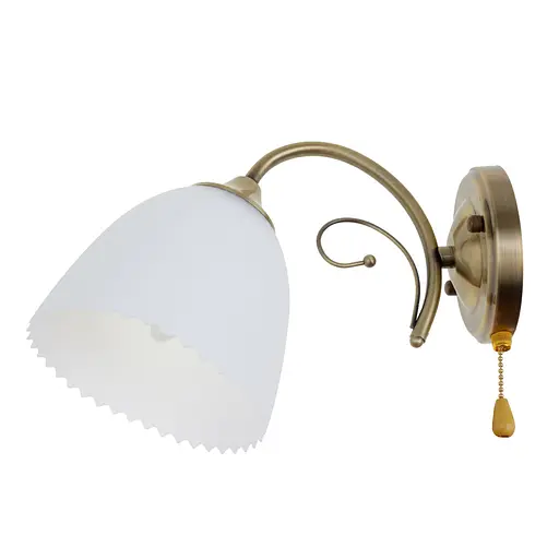 Бра Brille LK-675W/1 E27 AB настінне накладне мінімалізм - фото 7