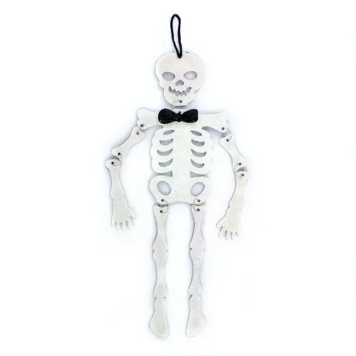 Декор Скелет Джентльмен блестящий - фото 1