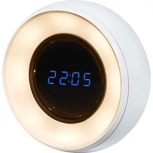 Нічний світильник Ledvance Nightlux Clock White (4058075757721) [152298] - фото 3