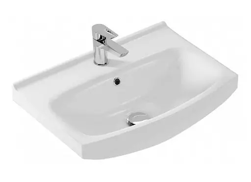 Тумба підлогова ПіК Альба Т4/раковина Cersanit Cersania 65 см Білий 30412 - фото 4