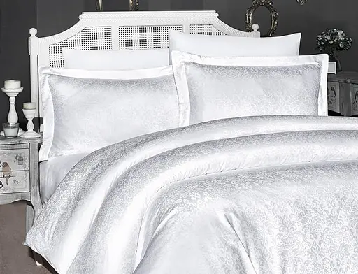 Постільна білизна Misra White Жаккард First Choice pbe0051018 - фото 1