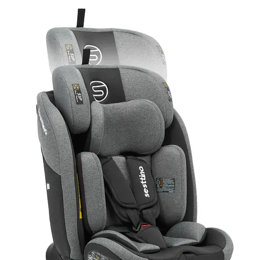 Автокрісло Sesttino Oktagon Pro Isofix 0-36kg Grey - фото 8