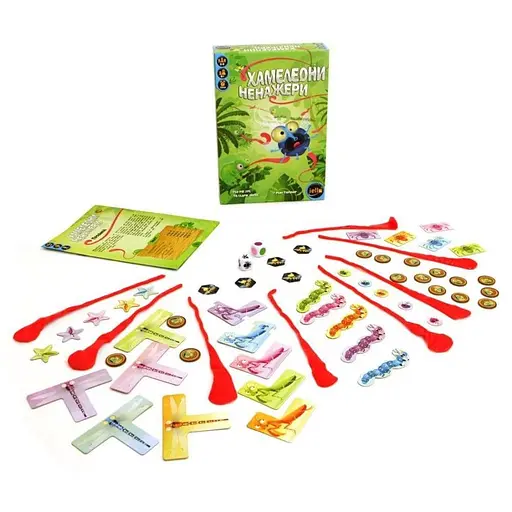 Настільна гра Ігромаг Хамелеони Ненажери (Sticky Chameleons) (укр.) (51557) - фото 10