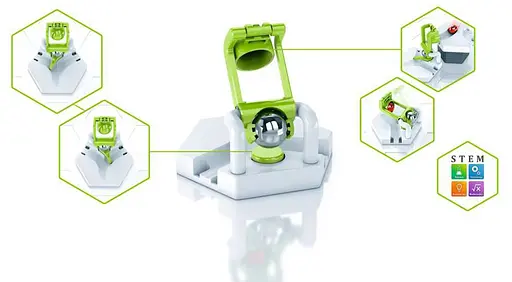 Додатковий набір до конструктора Ravensburger Gravitrax Speed Dipper Expansion розширюючий елемент 261796 - фото 6