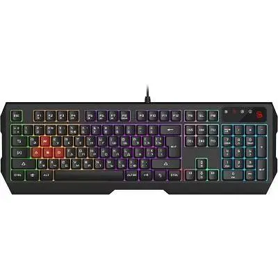 Клавіатура Bloody A4Tech B135N RGB USB Black (B135N (Black)) - фото 1