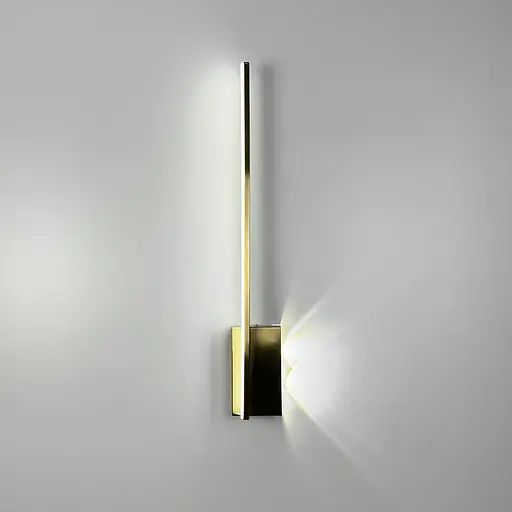 Бра у латунному корпусі із лінзами по правій стороні 60 см Арт. WJ 011/600 L AB Line F - фото 1