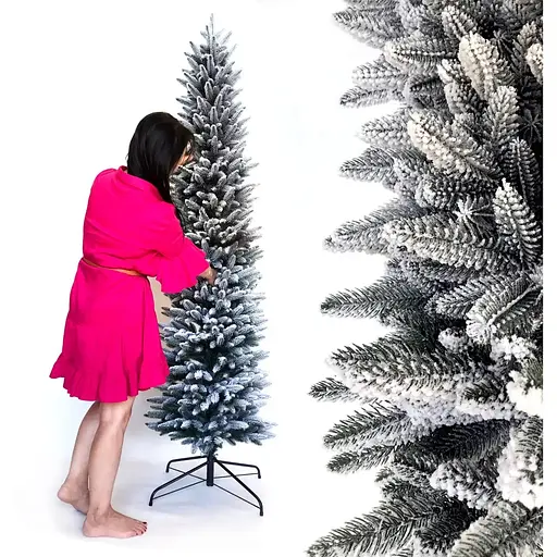 Елка Hvoya Альпийская 220 см литая заснеженная - фото 9