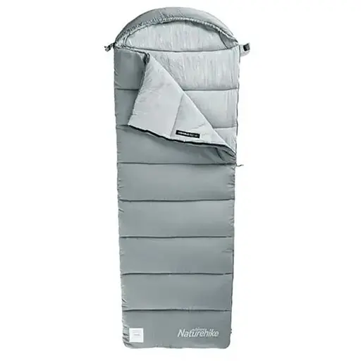 Спальник Naturehike M180 NH20MSD02 L лівий Сірий (1047-6927595702376)