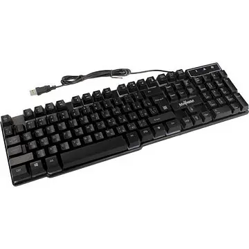 Клавіатура мультимедійна Defender Mayhem GK-360DL (чорна) - фото 2